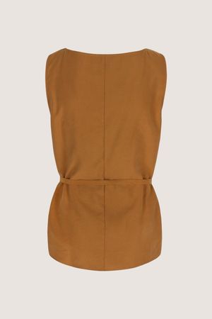 Sweatvest - Lange top in modalmix