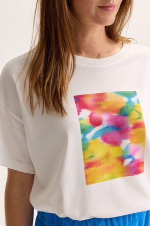 Sweatvest - T-shirt met opdruk