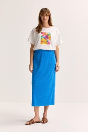 Sweatvest - T-shirt met opdruk