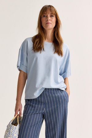T-shirt oversize en pur coton