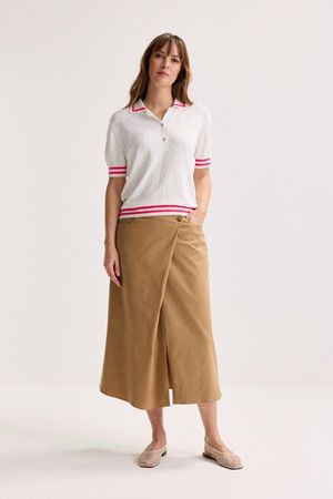 Truien - Polo met fluo boordjes