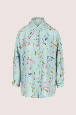 Hemden - Lang hemd met bloemen