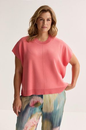 Oversized trui met kapmouw