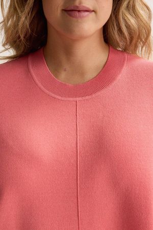 Truien - Oversized trui met kapmouw