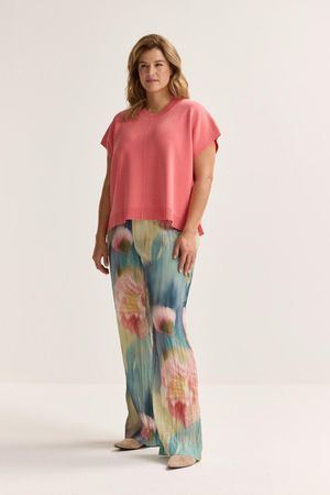 Truien - Oversized trui met kapmouw