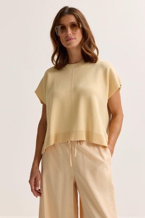Pull oversize &agrave; col montant