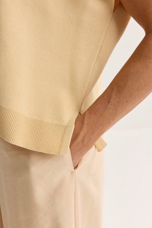 Truien - Oversized trui met kapmouw