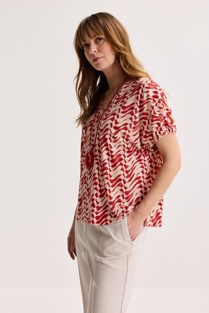 Hemden - Blouse met grafische print