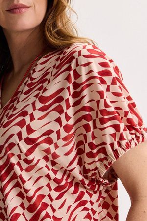 Hemden - Blouse met grafische print