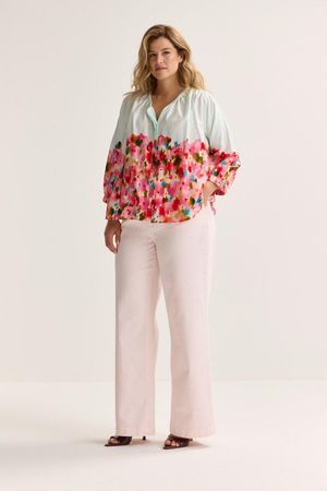 Hemden - Extra wijde blouse in katoen