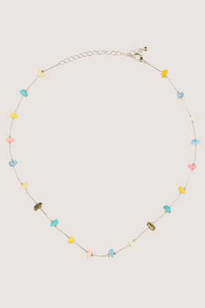 Collier ras de cou multicolore - may