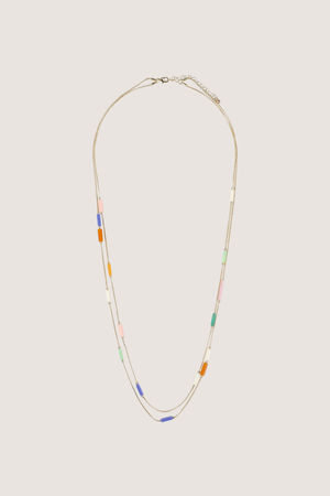 Collier fin double - may