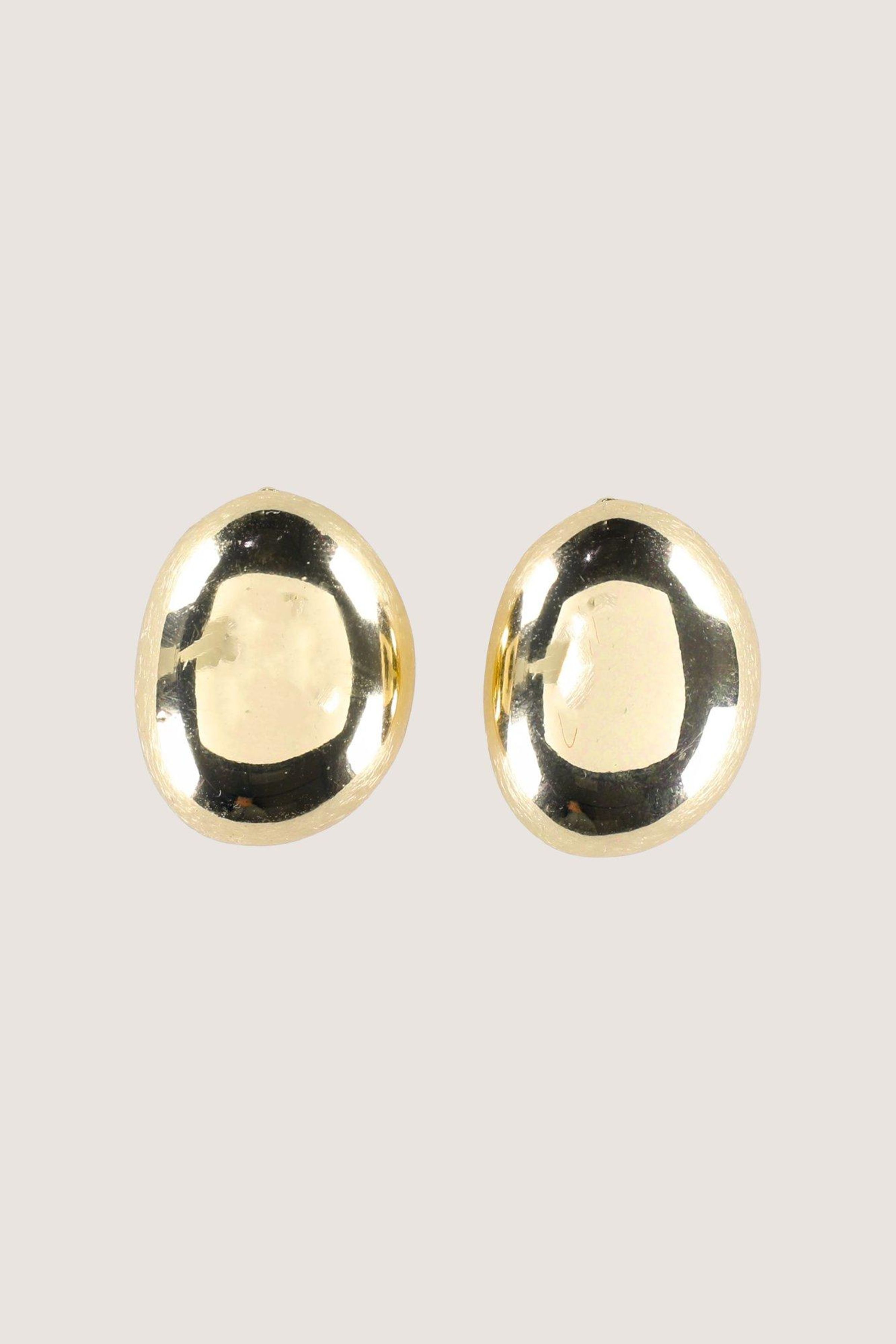 Boucles d'oreilles dor&eacute;es - may