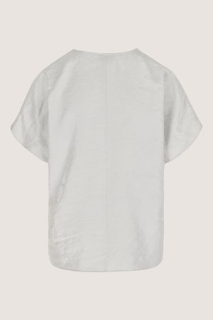 Hemden - T-shirtblouse met V-hals