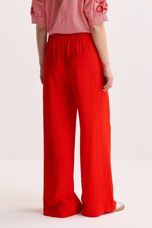Broeken - Losse broek in crinkle