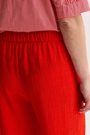 Broeken - Losse broek in crinkle