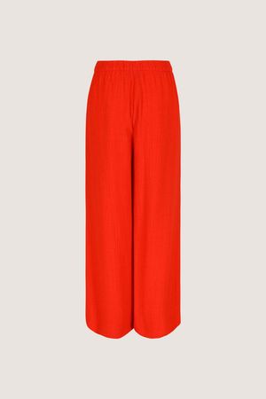 Broeken - Losse broek in crinkle