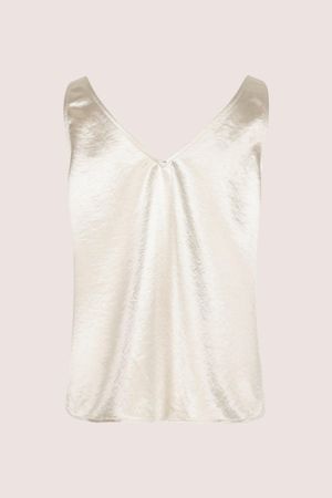 Sweatvest - Top &eacute;vas&eacute; en satin