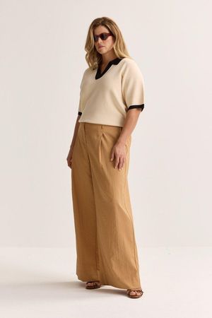 Truien - Polo in fijne rib