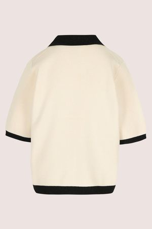 Truien - Polo in fijne rib