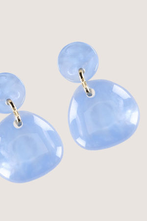 Accessoires pour b&eacute;b&eacute;s - Boucles d'oreilles nacr&eacute;es