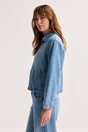 Blazers - Jeansjasje met rits