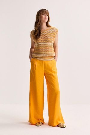 Pantalons - Pantalon flou &agrave; pinces
