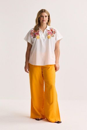 Hemden - Blouse met kruissteek