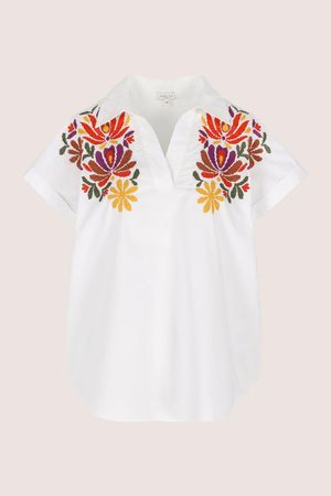Hemden - Blouse met kruissteek