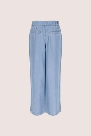 Broeken - Lyocell jeans met rugelastiek