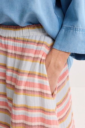 Hemden - Oversized shirt in lyocell jeans