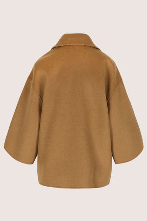 Manteaux - Manteau court en laine faite main