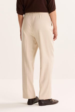 Broeken - Geklede broek met krijtstreep