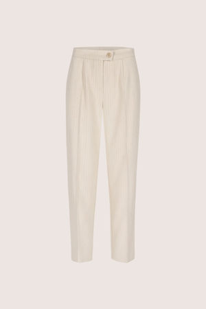 Pantalons - Pantalon habill&eacute; &agrave; rayures tennis