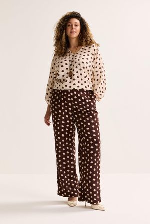 Chemises - Blouse &agrave; taille &eacute;lastiqu&eacute;e