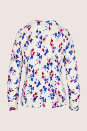 Cardigan - Printcardigan met ronde hals