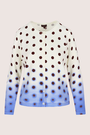 Cardigans - Cardigan &agrave; pois col rond