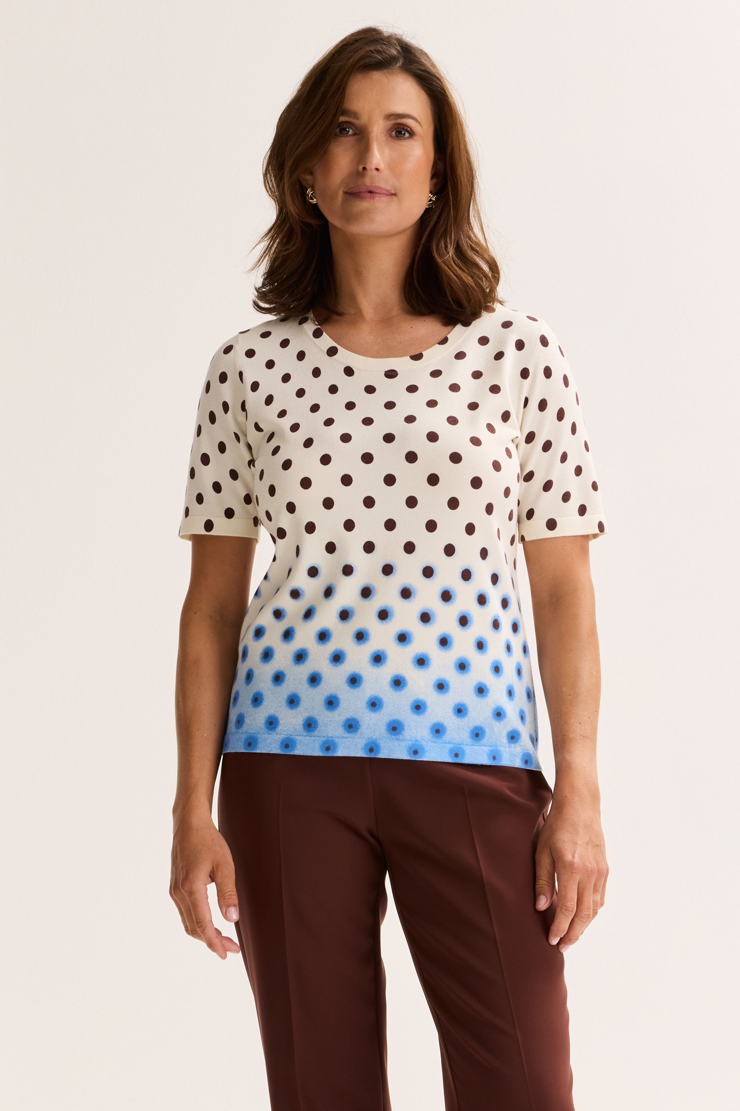 Trui met bolletjes - may