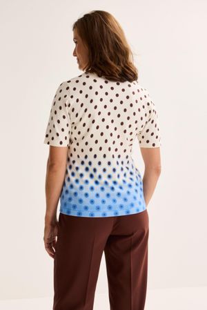Pulls - Pull &agrave; pois manches courtes