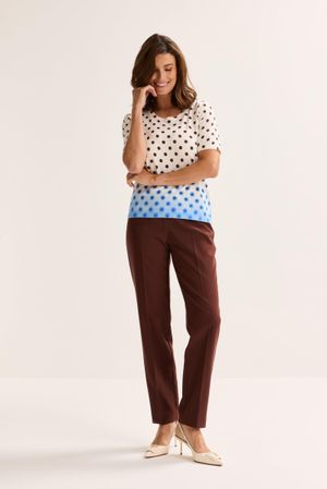 Pulls - Pull &agrave; pois manches courtes