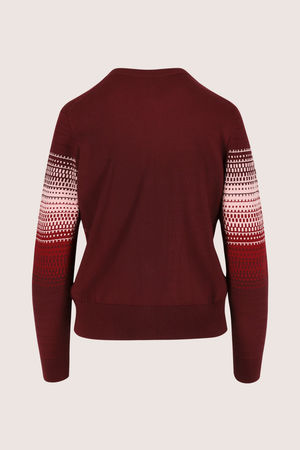 Cardigans - Cardigan jacquard &agrave; col rond