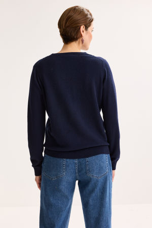 Pulls - Pull en m&eacute;lange m&eacute;rinos et cachemire