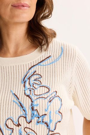 Pulls - Pull ajour&eacute; brod&eacute;
