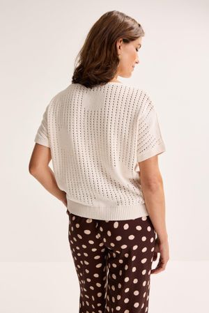 Pulls - Pull en chenille manches tombantes