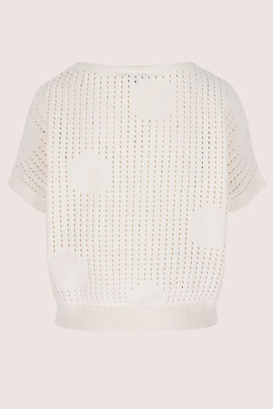 Pulls - Pull en chenille manches tombantes