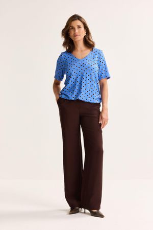 Rechte broek met rugelastiek