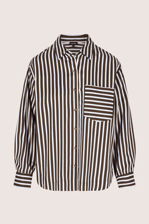 Hemden - Lange hemdblouse met streepjes