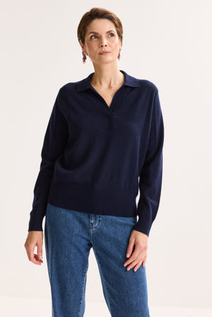 Polotrui in merino en kasjmierblend