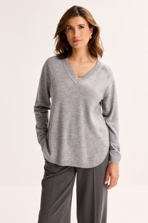 Pull en m&eacute;lange m&eacute;rinos et cachemire - may