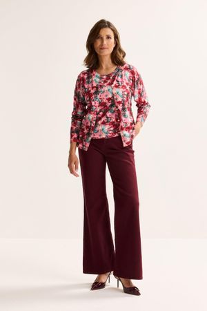Cardigan - Cardigan met bloemenprint